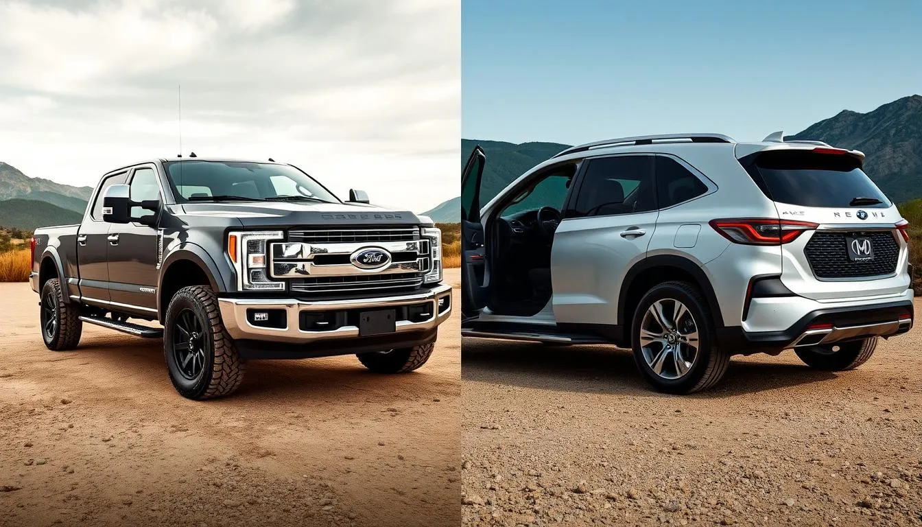Truck vs. SUV: Which Vehicle Fits Your Towing, Family, and Daily Driving Needs?