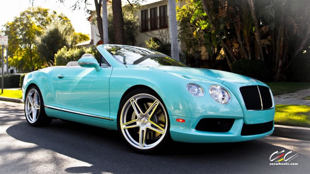 Bentley Continental GT with CEC Wheels