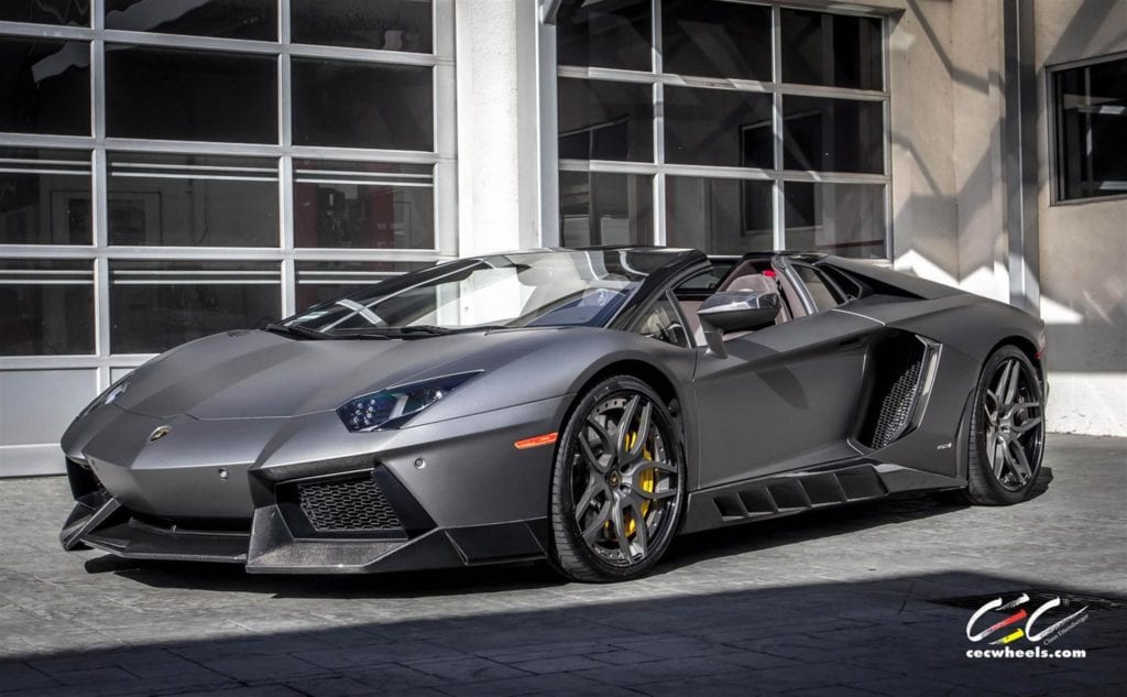 Lamborghini Aventador with CEC Wheels