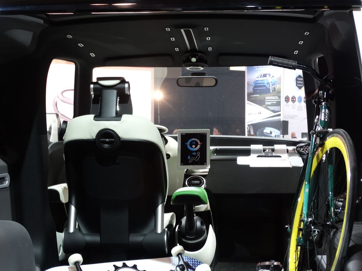 Toyota U-Squared Concept Interior