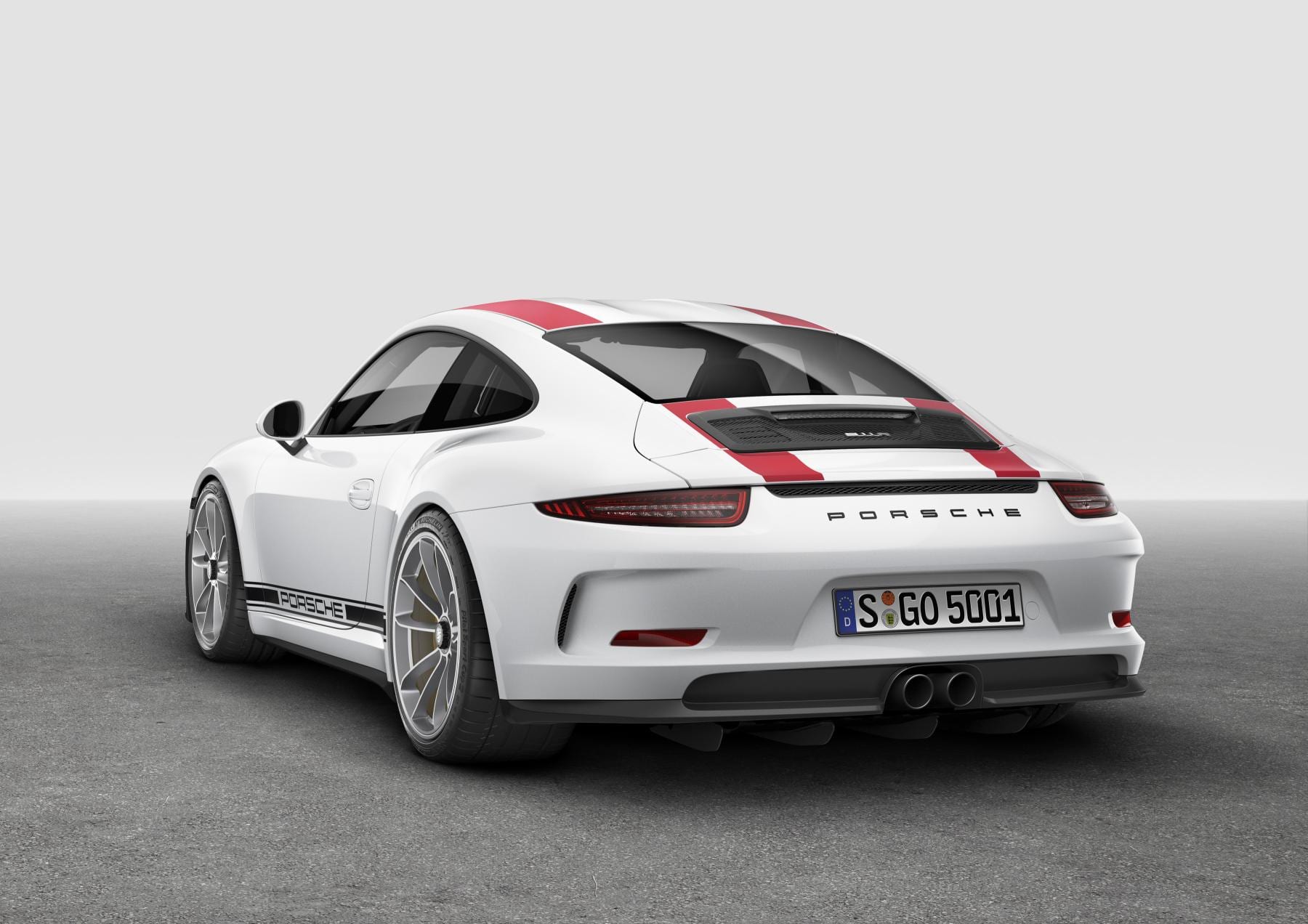 2016 Porsche 911 R - Rear View